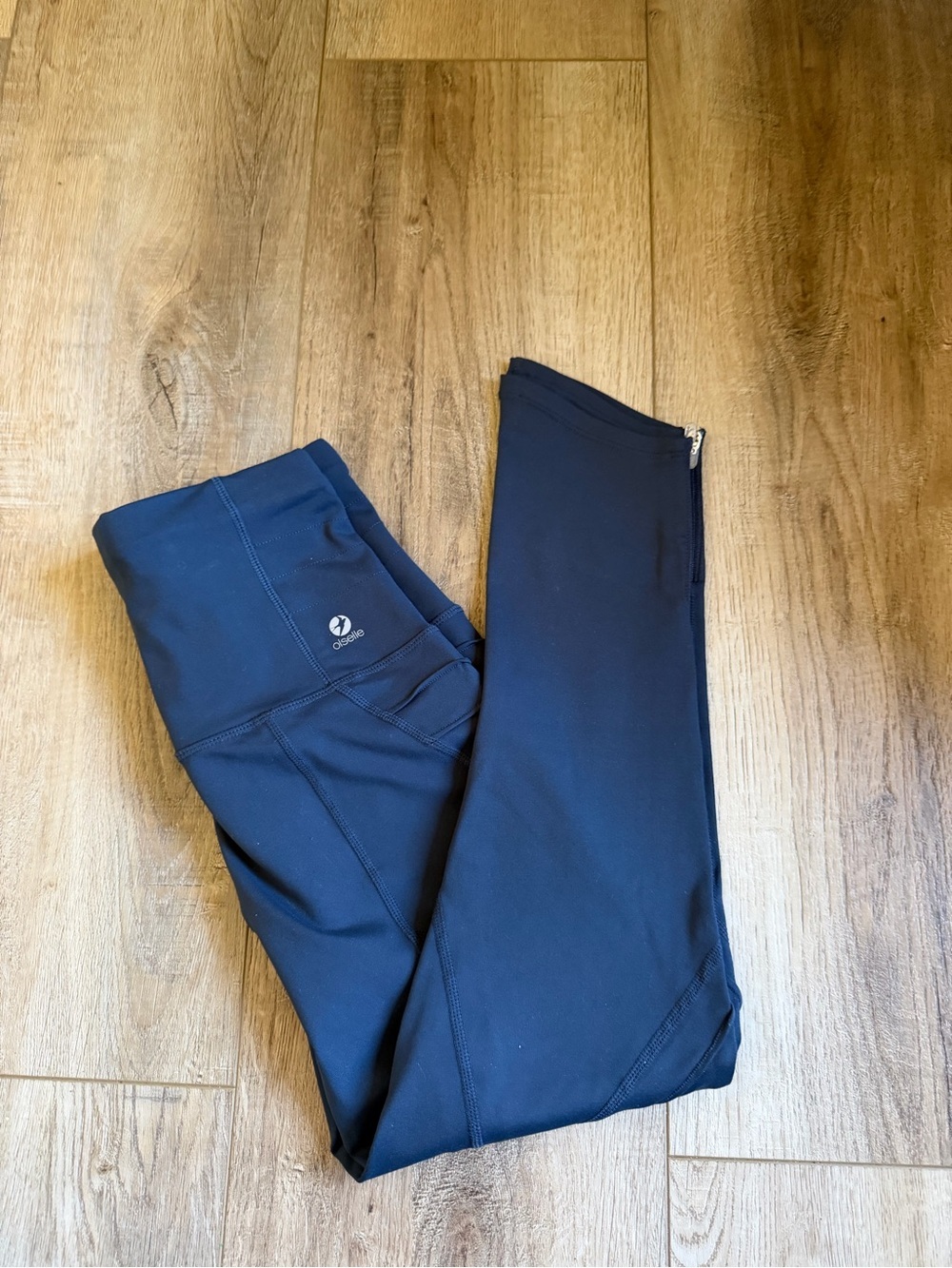 oiselle aero tights Navy Blue High-Waist Leggings size 6
